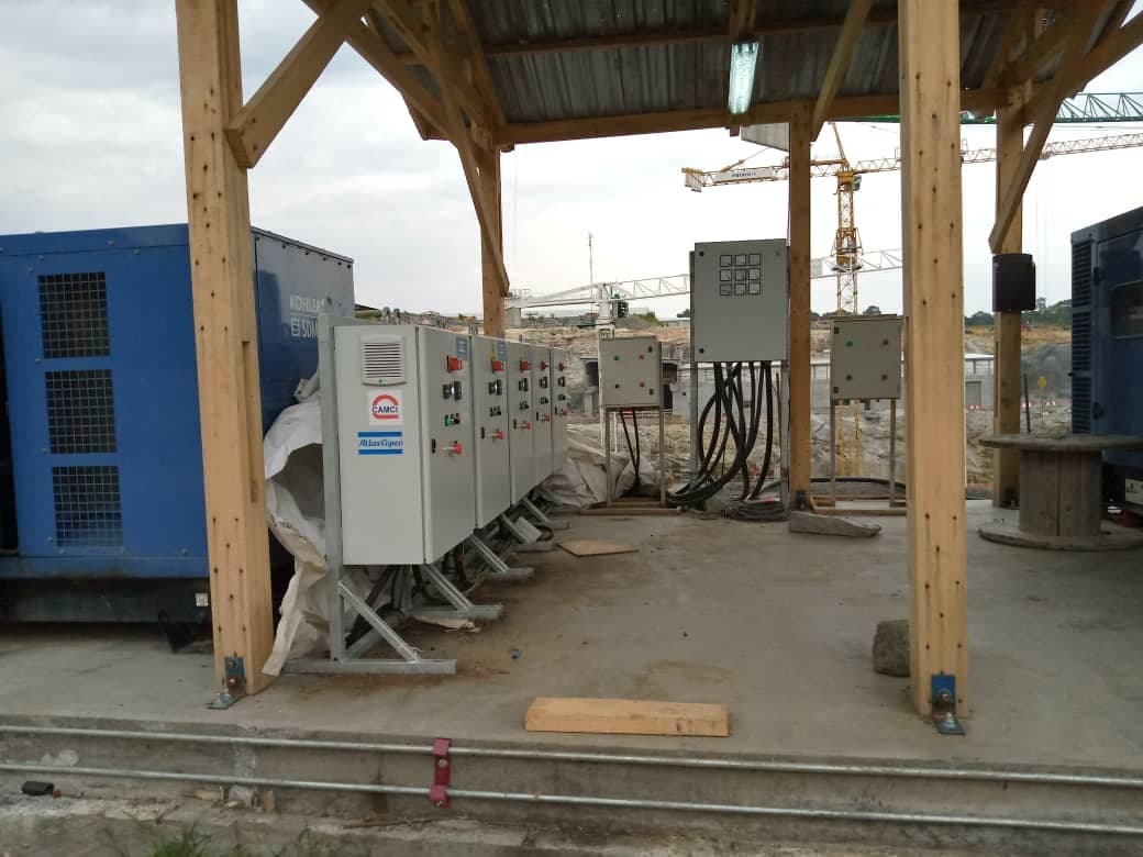 Mise en service d'un compresseur à Air Atlas Copco